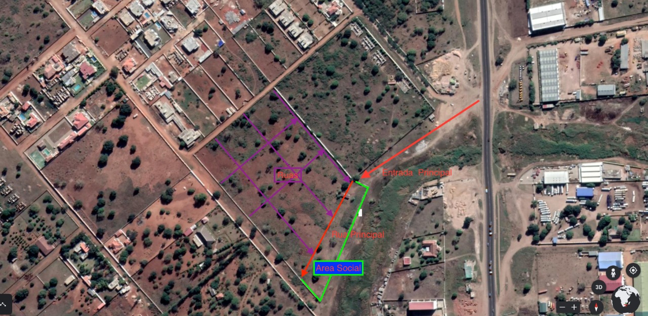 Propriedade (Lotes de Terreno), com DUAT - Zona da Tricamo, Malhampsene - EN4 - Prov. de Maputo